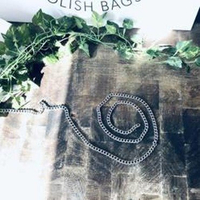 Łańcuszek do torebki - srebrny